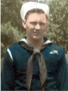 Kenneth K. McKinney – Apprentice seaman – Plankowner