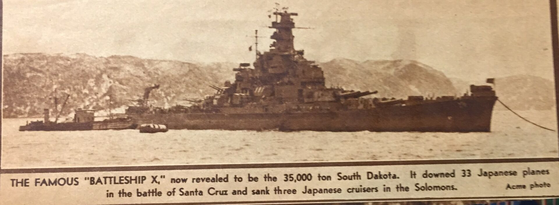 Image of battleship